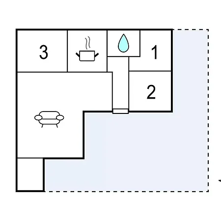 3 Bedroom Cozy In Prázdninový dům