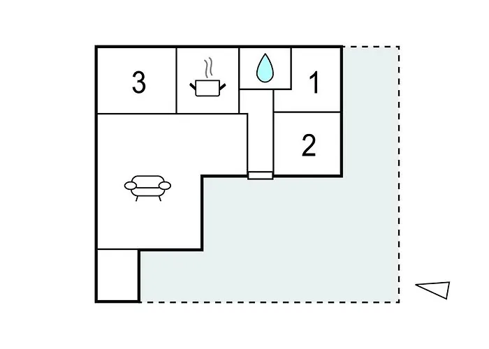 Hébergement de vacances 3 Bedroom Cozy In *